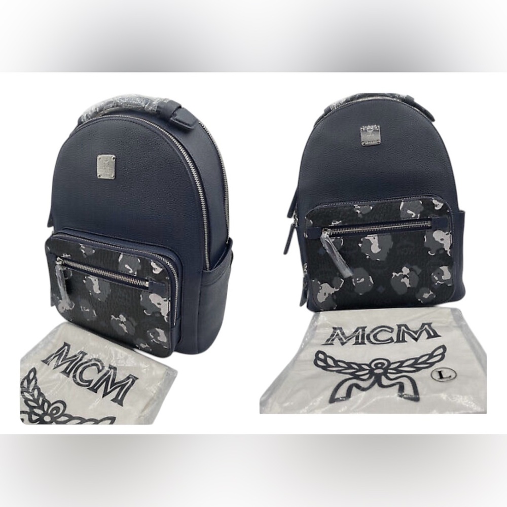 MCM ~ Stark Visetos Camo Backpack - Picture 2 of 3
